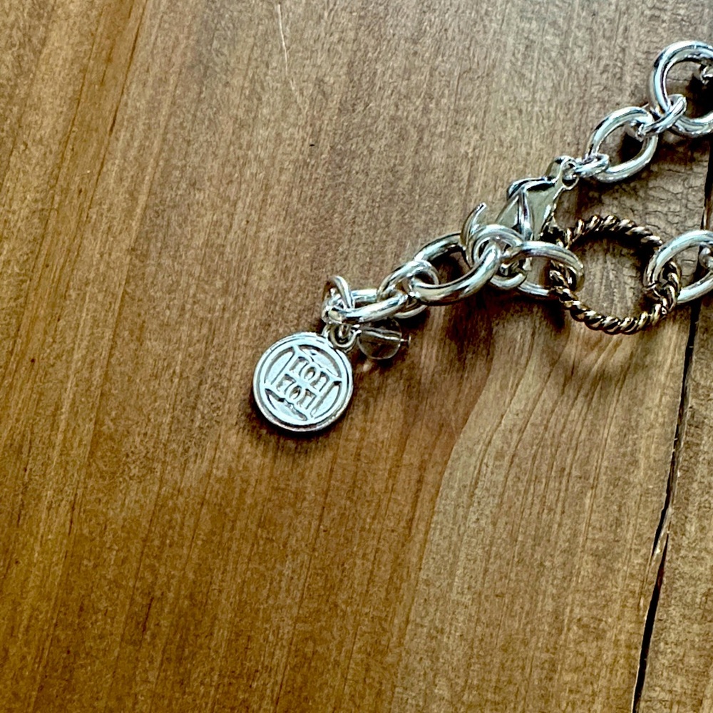 Dana Buchman silver necklace
